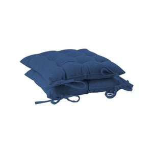 Harbour Housewares Square Dining Chair Seat Cushions - Pack Of 2