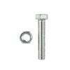 Pinnacle M6 x 40mm Zinc Plated Hex Head Bolts And Nuts - 6 Pack