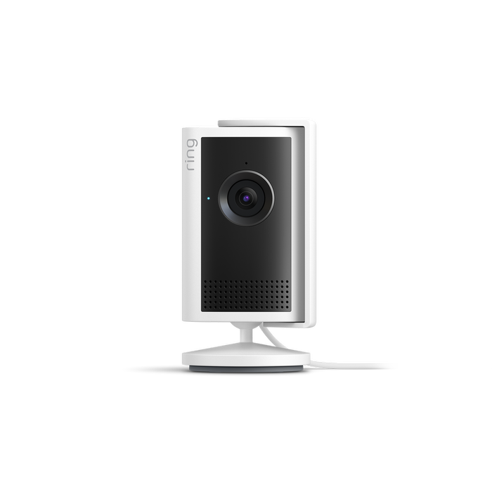 Ring 1-Pack White Indoor Camera Plus Plug-In 