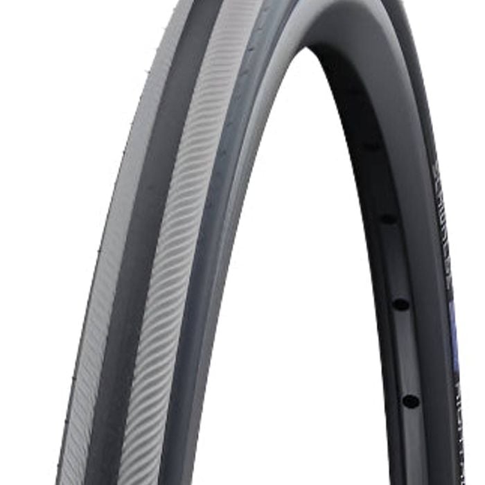 Schwalbe Wheelchair Rightrun 25 X 7/8" (23-559) Grey Stripes