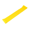 Resistance Band Exercise Loops - Set of 4 Colour-Coded Strengths, Pilates, Yoga & Rehab - Light - Yellow (0.40mm)
