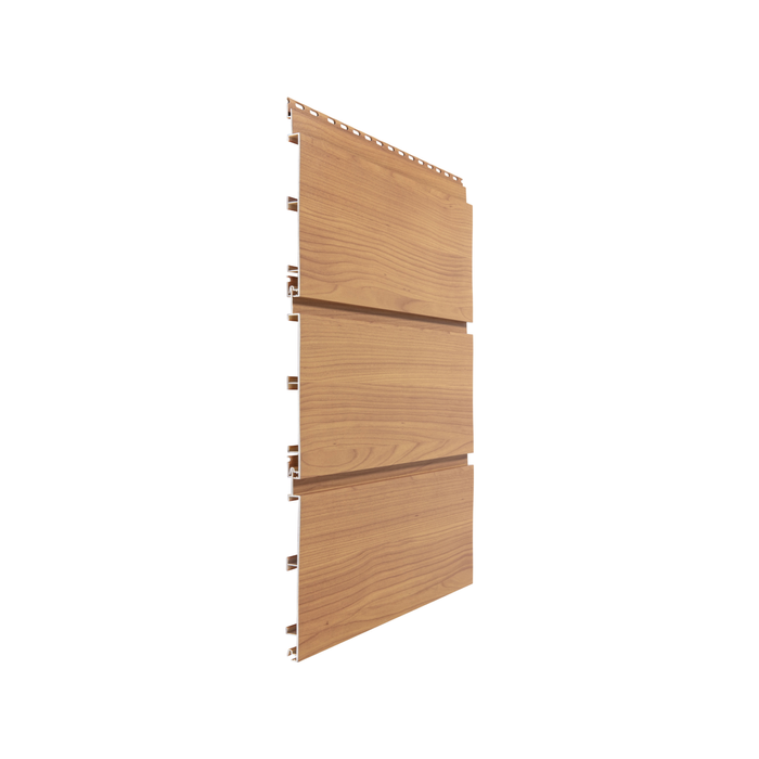 DECO 200 x 15mm 6.5m Coastal Spotted Gum DecoClad Aluminium Shadowline Cladding