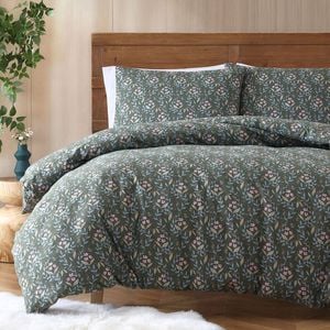 Ardor Boudoir Queen Ditsy Flannelette Quilt Cover Set Flora