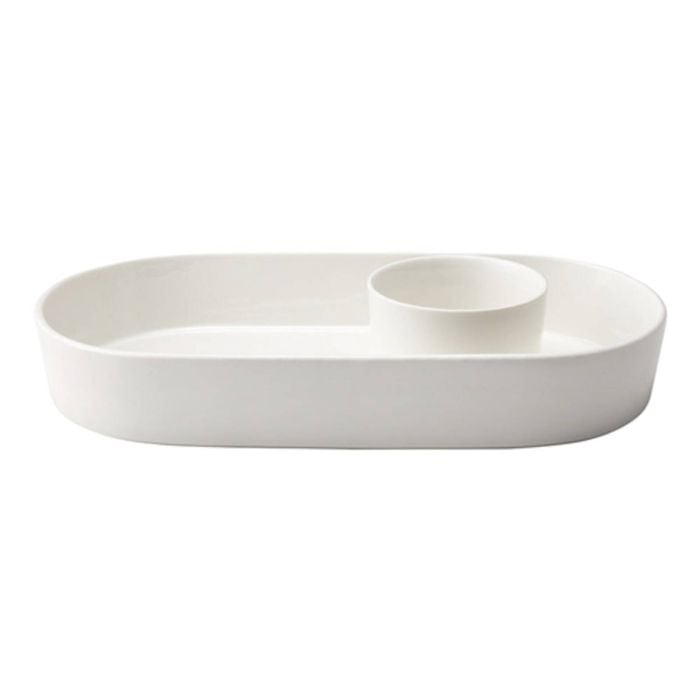 Ecology Origin Oval Chip & Dip Bowl 37.5x19.5cm