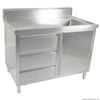 Modular Systems Cabinet With Right Sink Sc-7-1200r-h