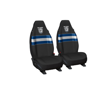Canterbury Bulldogs Official Nrl Seat Covers Airbag Compatible Universal Newlogo