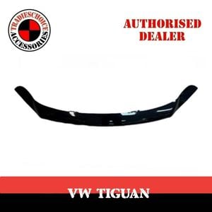 Black Bonnet Protector Stone Chip Guard For Volkswagen Tiguan 2012-2016