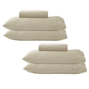 Bloomington 500TC Egyptian Cotton Fitted Sheet Pack King Peyote