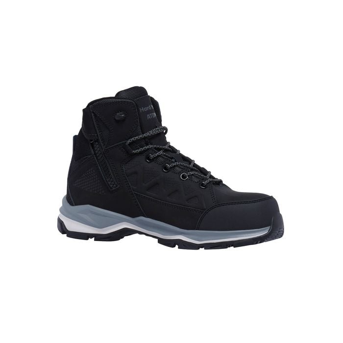 Hard Yakka Size 11 Black Atomic Hybrid Side Zip Boot