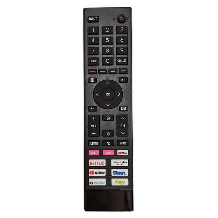For ERF3G80H HISENSE TV Remote Control 43A7G, 50A7G, 55A7G, 65A7G, 75A7G, 85A7G