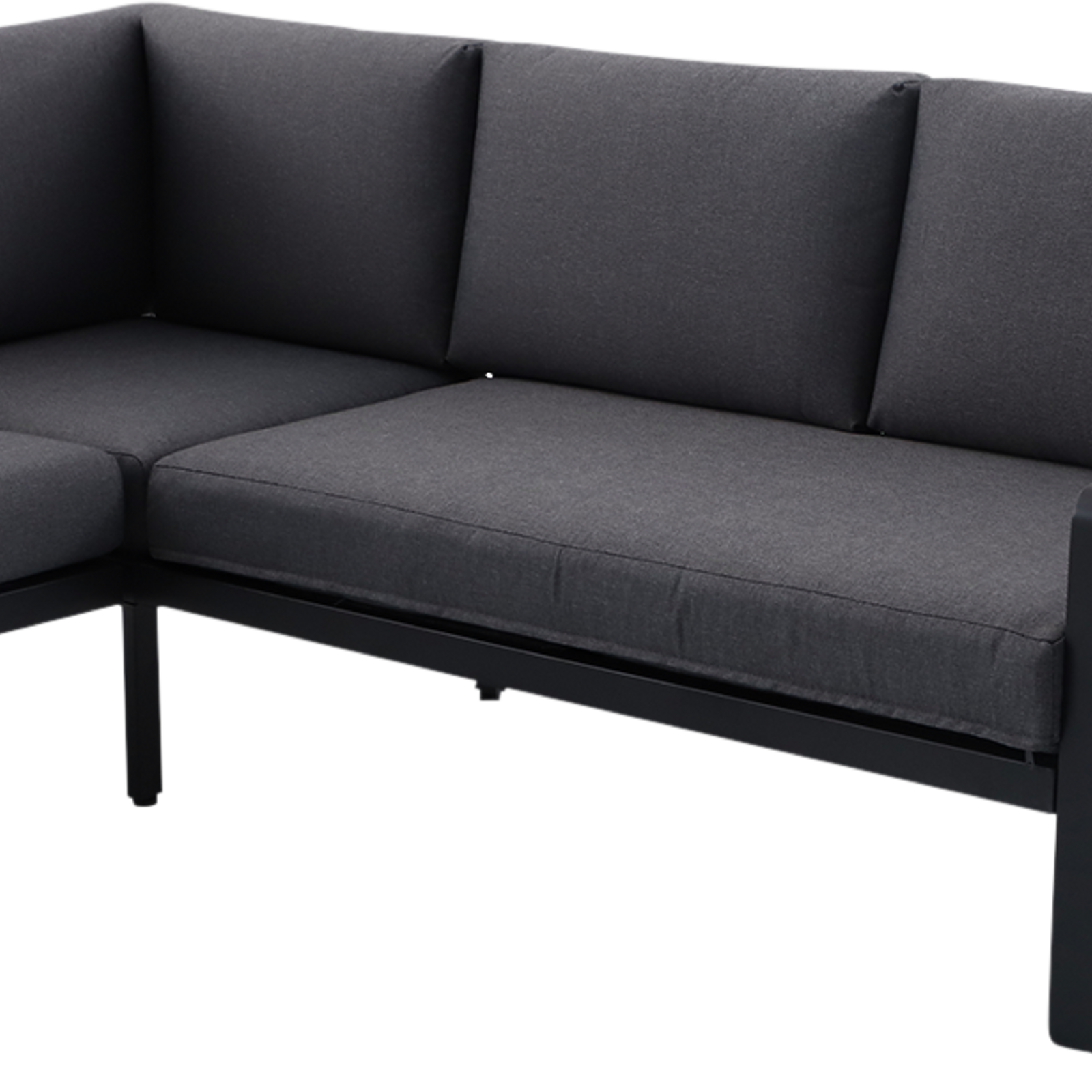 Mimosa Charcoal Aluminium Cordoba Corner Lounge Bunnings Australia