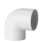 Holman 40mm 90° White PVC Elbow