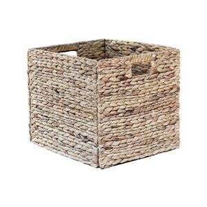 Flexi Storage Clever Cube 320 x 320 x 350mm Natural Water Hyacinth Insert
