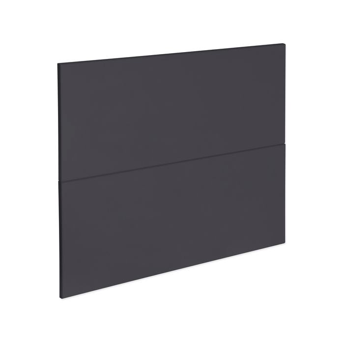 Kaboodle 900mm Grey Fig Modern Drawer Panels - 2 Pack