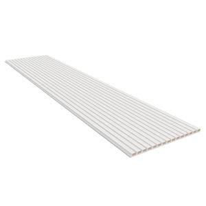 Specrite 2400 x 600 x 21mm White Acoustic Slat Panel