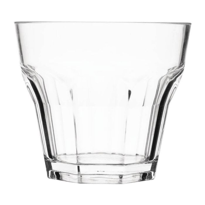 Olympia Kristallon Orleans Juice Tumblers Polycarbonate Stackable 200ml (12 Pack)