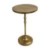 Lvd Gold Metal Occasional/side Table Home & Living Decor 35x35x60cm