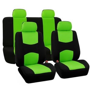 Catzon Car Seat Covers Full Set Universal Fit Interior Accessories For Truck Van Suv-green