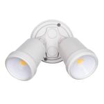 Brilliant Beige Raptor III Twin Flood Light