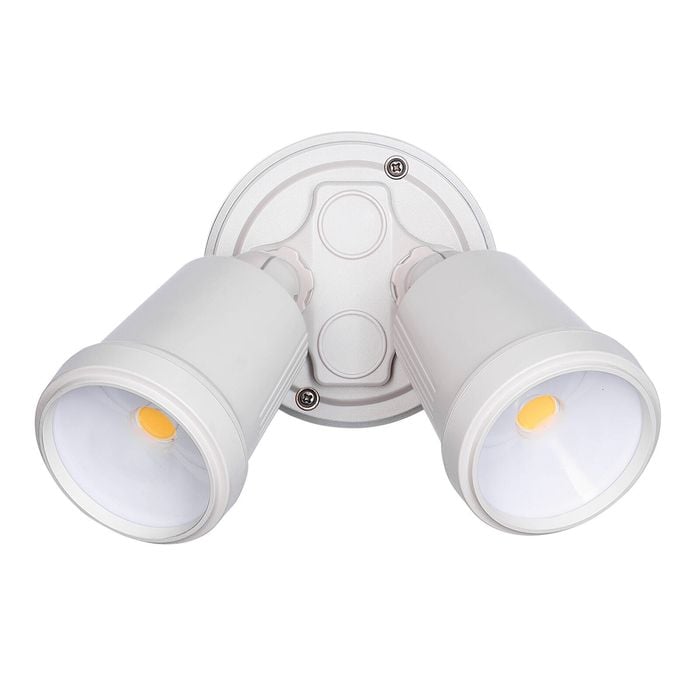 Brilliant Beige Raptor III Twin Flood Light