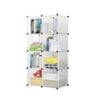 SOGA 8-Cube Clear Shelf Box