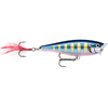 Rapala Skitter Pop 7cm Topwater Hard Body Fishing Lure Striped Hot Blue
