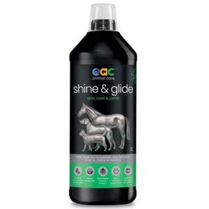 EAC Animal Care Shine & Glide Pure Hemp Oil for Horses Dogs & Cats 1L