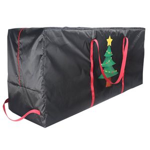 Catzon Christmas Storage Bag Waterproof Multipurpose Bag for Holiday Storage-XmasTree2Black