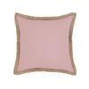J Elliot Home Hampton Linen Cushion Cover 50 x 50 cm Dusty Pink