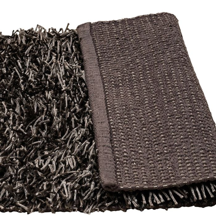 Luxury High Pile Soft Non Slip Bath Mat - Anthracite