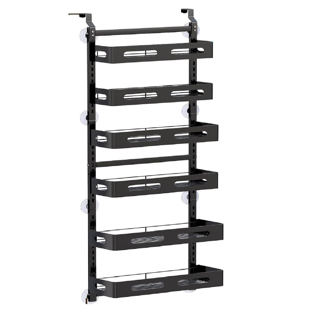 CARLA HOME 6 Tier Over the Door Organizer with Adjustable Metal Pantry ...