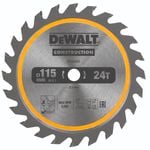 DeWALT Construction 115mm X 24T Circular Saw Blade