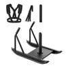 VEVOR Weight Sled Black Steel for Athletic Exercise Speed Improvement with Handle