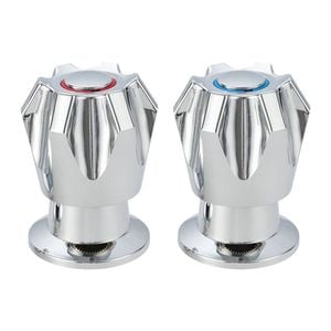 Shaw & Mason Chrome Six Point Basin Top Assembly - Pair