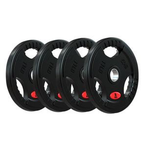 Fitnesslab 4x5kg Rubber Olympic Weight Plate Lifting Bumper Fitness Gym Crossfit