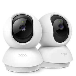 TP-Link Tapo C210 3MP Pan/Tilt Home Security Wi-Fi Camera - 2 Pack