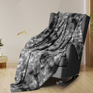Dreamz 500GSM Soft Mink Blanket Throw 152x203CM Grey