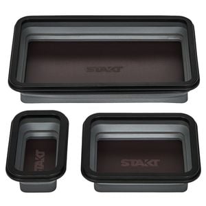 Stakt Collapsible Magnetic Trays - 3 Pack