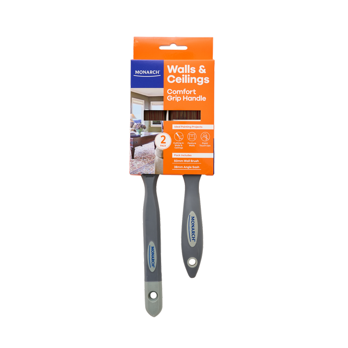 Monarch 2 Piece Walls & Ceilings Project Brush Pack