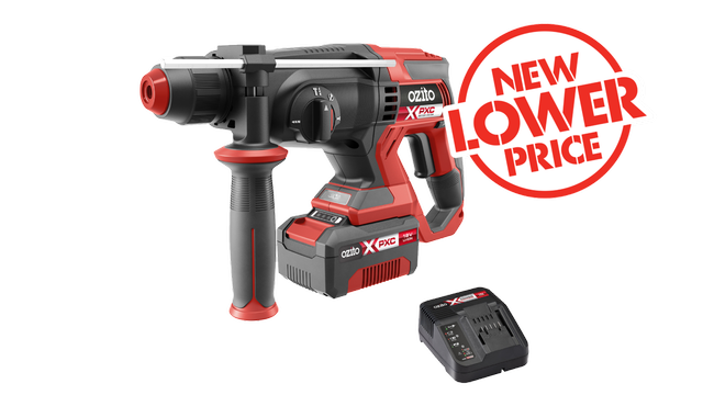 Ozito PXC 18V Rotary Hammer Drill Kit PRHK-1840