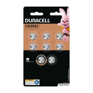 Duracell CR2032 3V Lithium Coin Batteries - 8 Pack