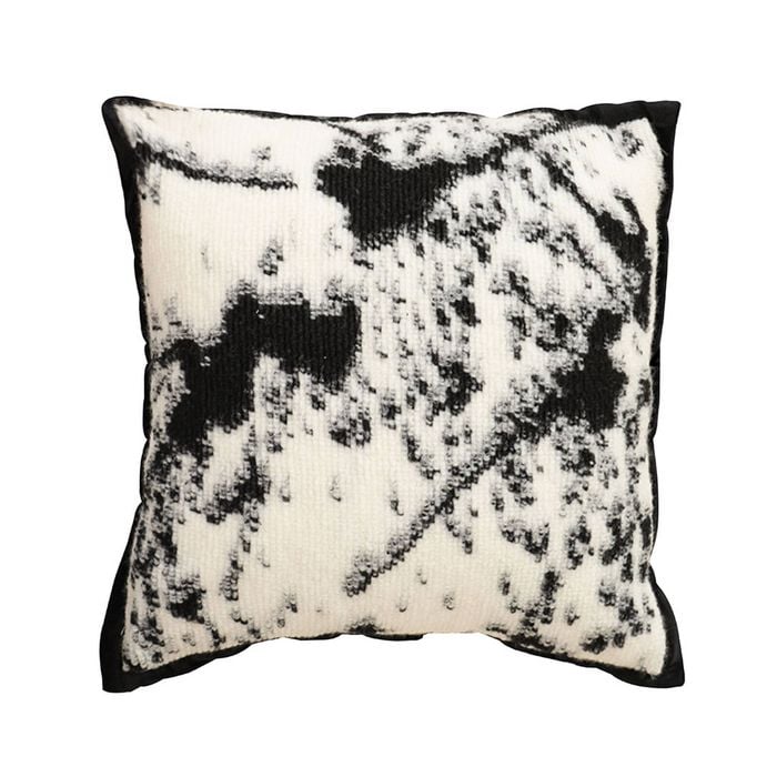 SOGA 45CM Light Vintage Leopard Print Throw Pillow