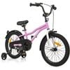 Costway 45 Cm Kids Balance Bike Training Bicycle Purple