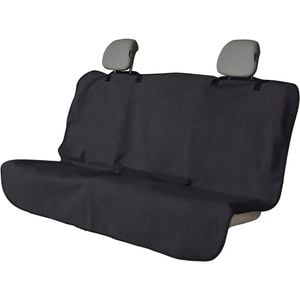 Catzon Car Back Seat Cover Waterproof Washable For Suv Truck-black