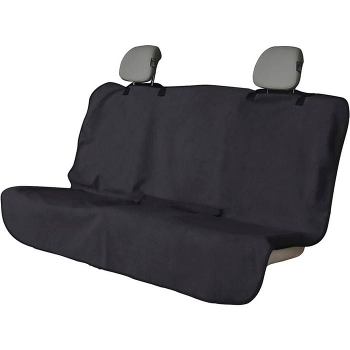 Catzon Car Back Seat Cover Waterproof Washable For Suv Truck-black