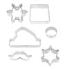 R&m Set Of 6 Santa Centrepiece Cookie Cutters