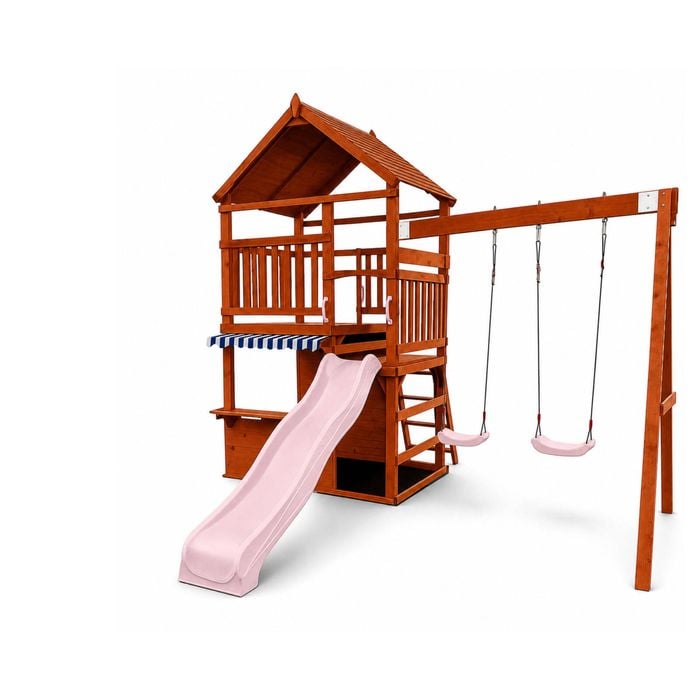 The Rusty Fort - Baby Pink Slide & Accessories