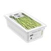 Boxsweden Crystal 3L/32cm Crisp Bin Storage - White