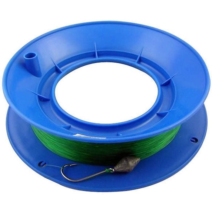 10 Inch Hand Caster Pre Rigged with 200m of 80lb Mono Fishing Line