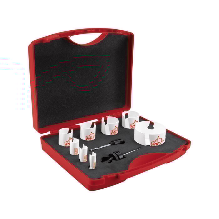 Full Boar 12 Piece TCT Holesaw Set